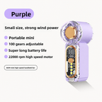 Mini Rechargeable Handheld Fan