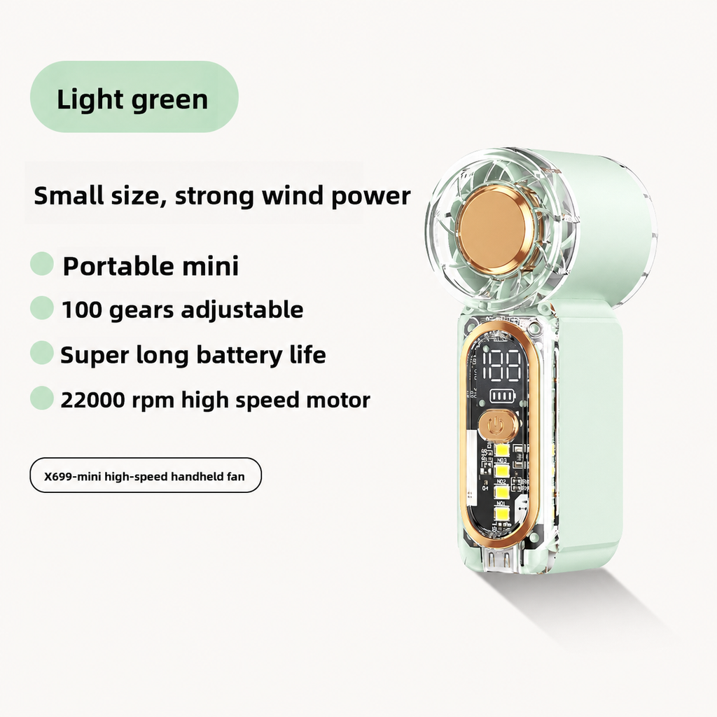 Mini Rechargeable Handheld Fan
