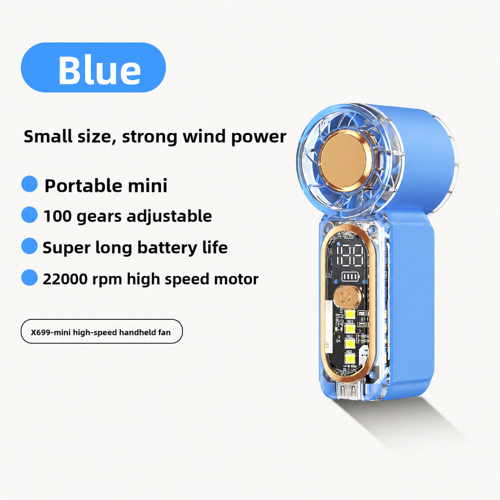 Mini Rechargeable Handheld Fan